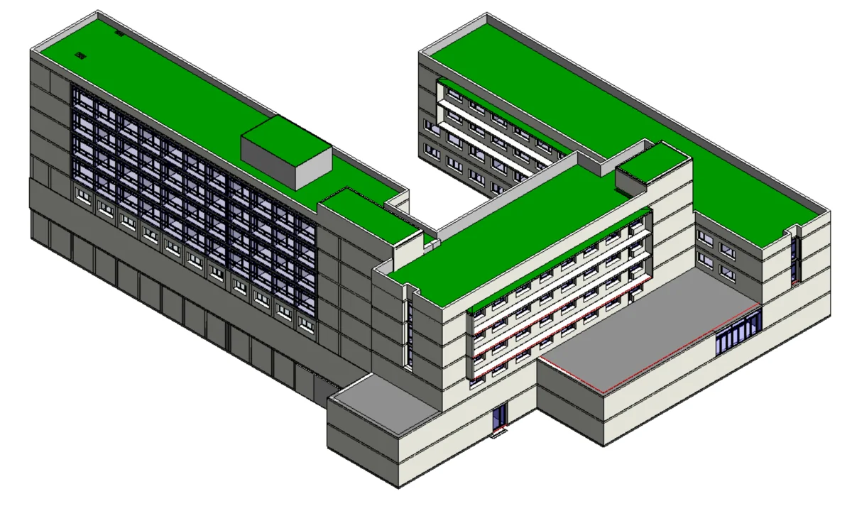 UNED — imagen 1 del proyecto BIM
